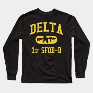 Delta Force 1st SFOD-D (vintage distressed look) Long Sleeve T-Shirt